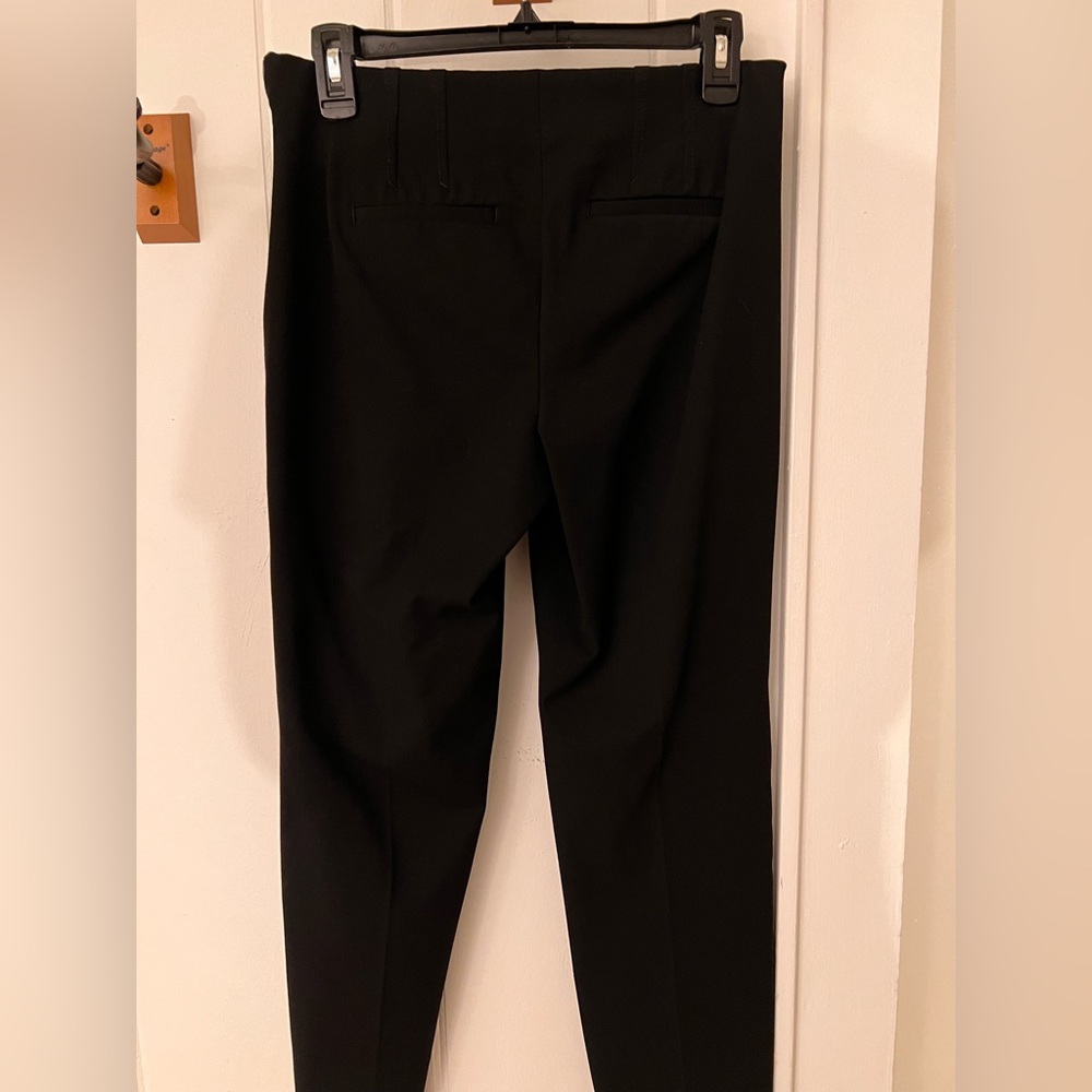 Talbots size 2P solid black trousers